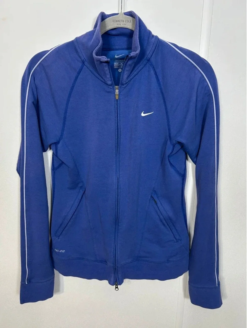 Nike Dri-FIT Purple Full Zip Track Jacket Women’s Medium Athletic